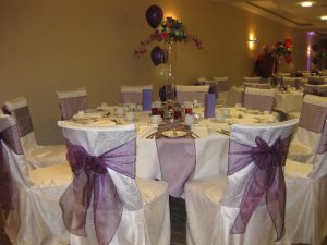 Purple chair sash | Simplicity events | Asian Weddings