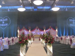 Light up wedding pillars | Simplicity events | Asian Weddings