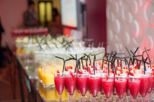 Strawberry mocktails | Simplicity events | Asian Weddings